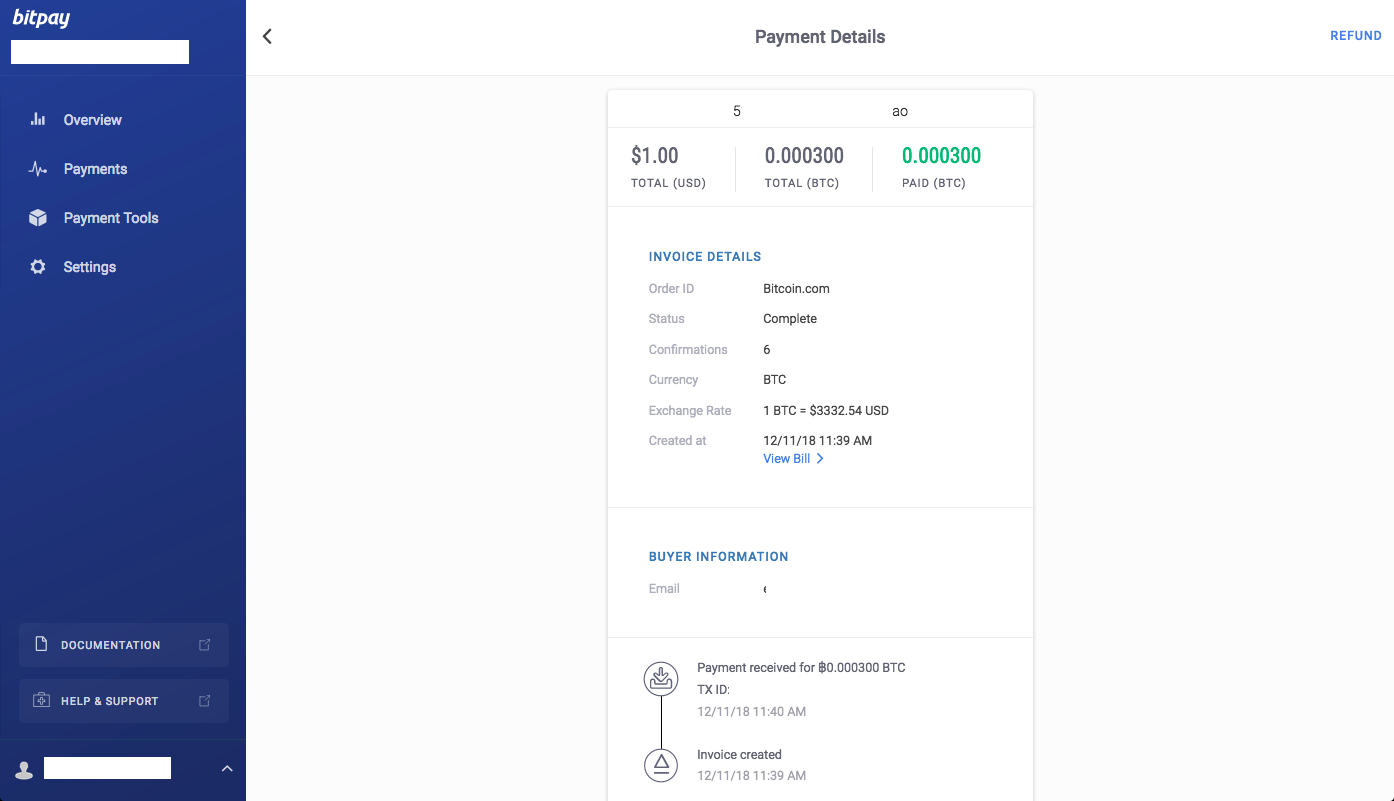 How Do I View Refund And Manage Payments Bitpay Support - 