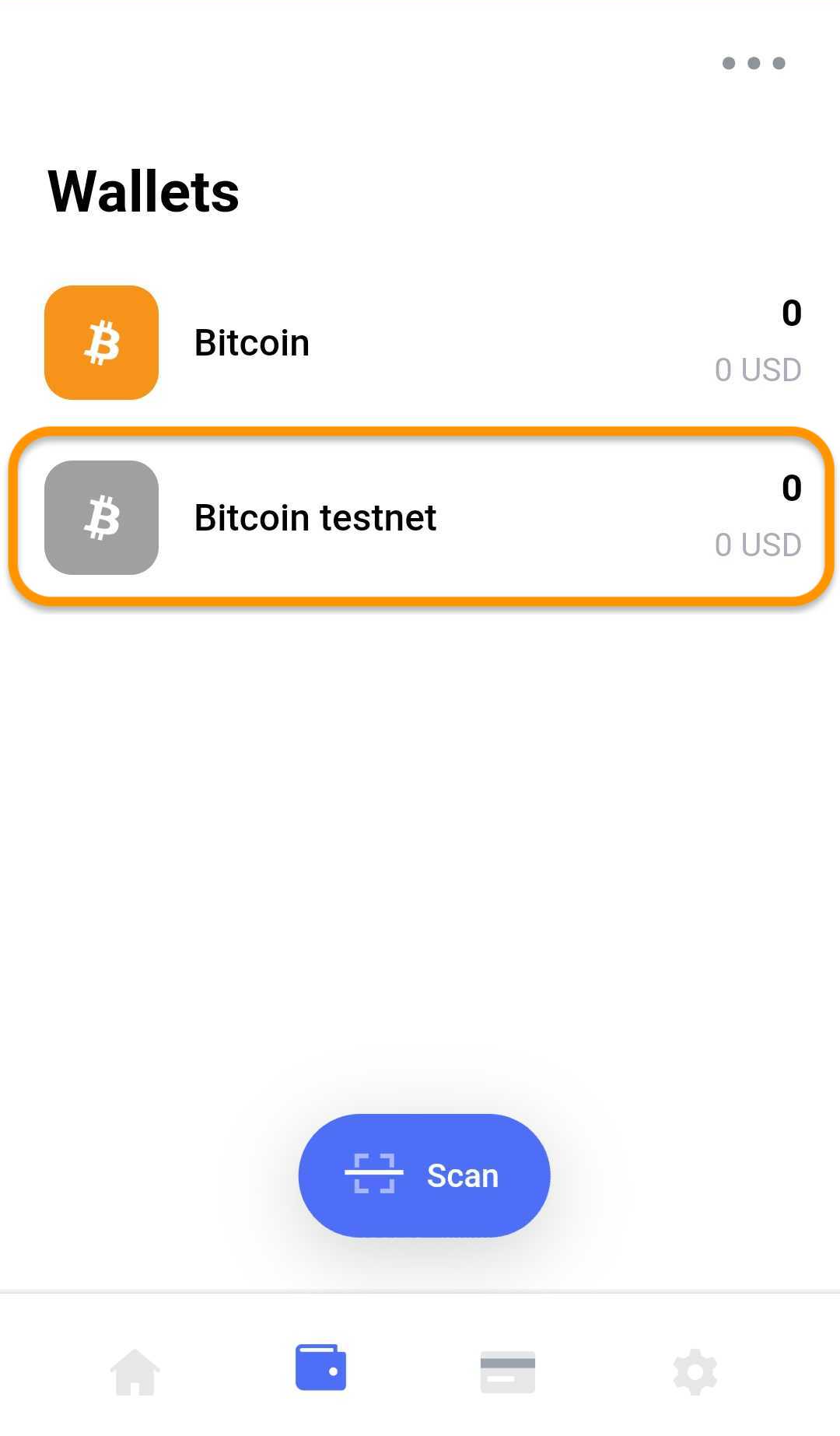 bitpay wallet test