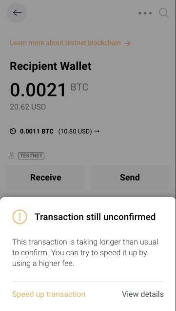 accelerate bitcoin transaction free